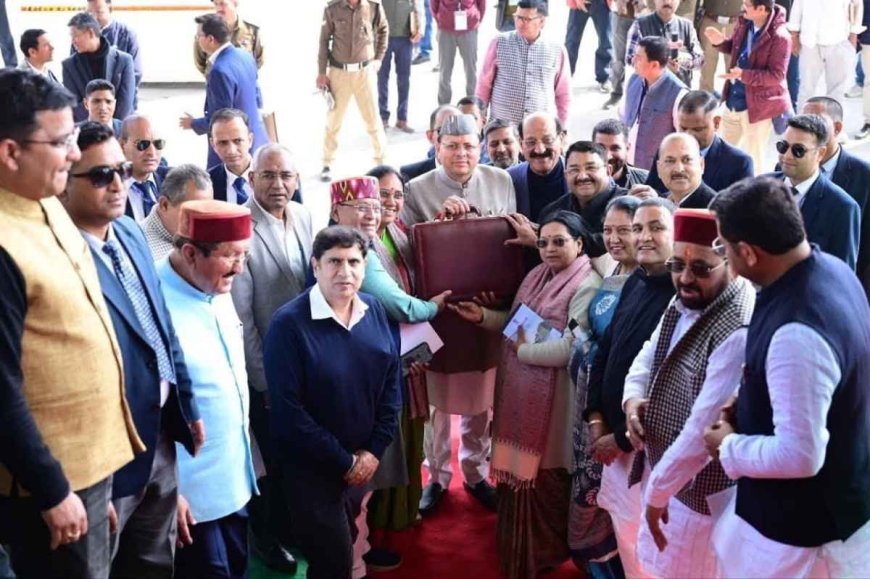 गैरसैंण: उत्तराखंड सरकार ने पेश किया 1.11 लाख करोड़ का बजट, विकसित प्रदेश की ओर बड़ा कदम