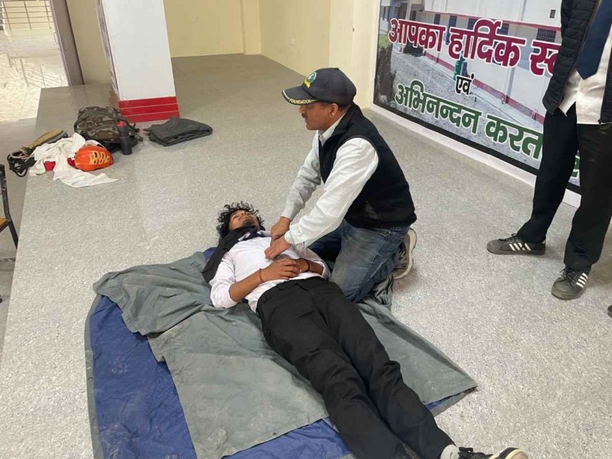 राजकीय पॉलीटेक्निक प्रतापनगर (ओखलाखाल) में आयोजित हुआ आपदा प्रबंधन प्रशिक्षण कार्यक्रम