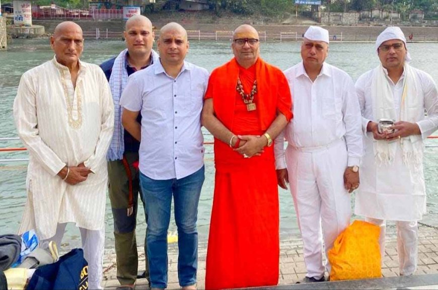 प्रभा देवी जी का अंतिम संस्कार हरिद्वार में, क्षेत्र में शोक की लहर