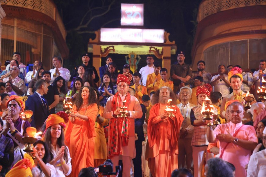 मुख्यमंत्री पुष्कर सिंह धामी ने अंतर्राष्ट्रीय योग महोत्सव में भाग लिया, योग को बताया आत्म संतुलन का विश्व शांति का विज्ञान