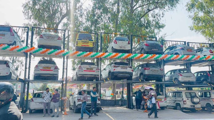 देहरादून में परेडग्राउंड एटोमेटेड पार्किंग का उद्घाटन; मुख्यमंत्री ने किया समर्पण