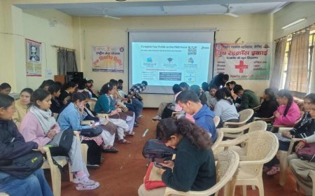 प्रधानमंत्री इंटर्नशिप योजना पर आयोजित कार्यशाला: युवाओं को मिल रहा करियर मार्गदर्शन