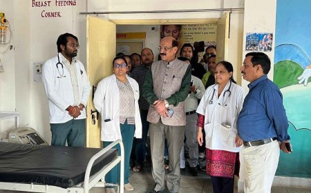 स्वास्थ्य मंत्री सुबोध उनियाल ने नरेंद्रनगर के श्रीदेव सुमन उप-जिला चिकित्सालय का किया विस्तृत निरीक्षण