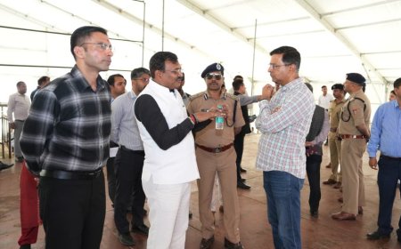 पीएम मोदी की उत्तराखंड यात्रा की तैयारियों में तेजी; मुख्य सचिव और DGP ने स्थल का किया निरीक्षण