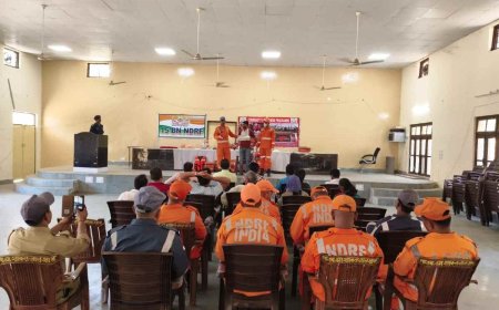 घनसाली में NDRF का कम्युनिटी सेफ्टी कार्यक्रम, आपदा रोकथाम का मिला प्रशिक्षण