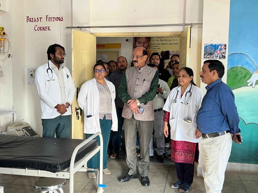 स्वास्थ्य मंत्री सुबोध उनियाल ने नरेंद्रनगर के श्रीदेव सुमन उप-जिला चिकित्सालय का किया विस्तृत निरीक्षण