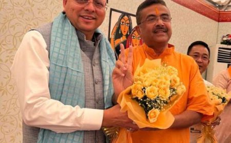 पश्चिम बंगाल में भाजपा की पहली सरकार का गठन, शुभेंदु अधिकारी बने मुख्यमंत्री