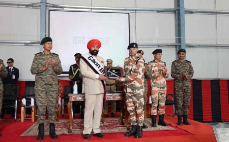 राज्यपाल का औली में सैनिक सम्मेलन में महत्वपूर्ण प्रतिभाग और जवानों का सम्मान