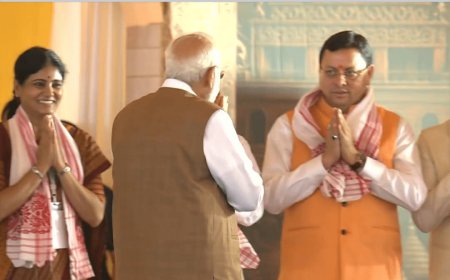 सीएम धामी ने असम में सुशासन और विकास के प्रति जताई आशा