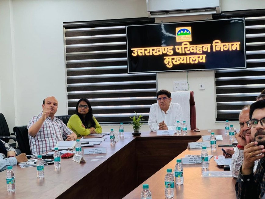 उत्तराखंड परिवहन मंत्री प्रदीप बत्रा का UTC मुख्यालय का औचक निरीक्षण; यात्री सुविधा पर जोर
