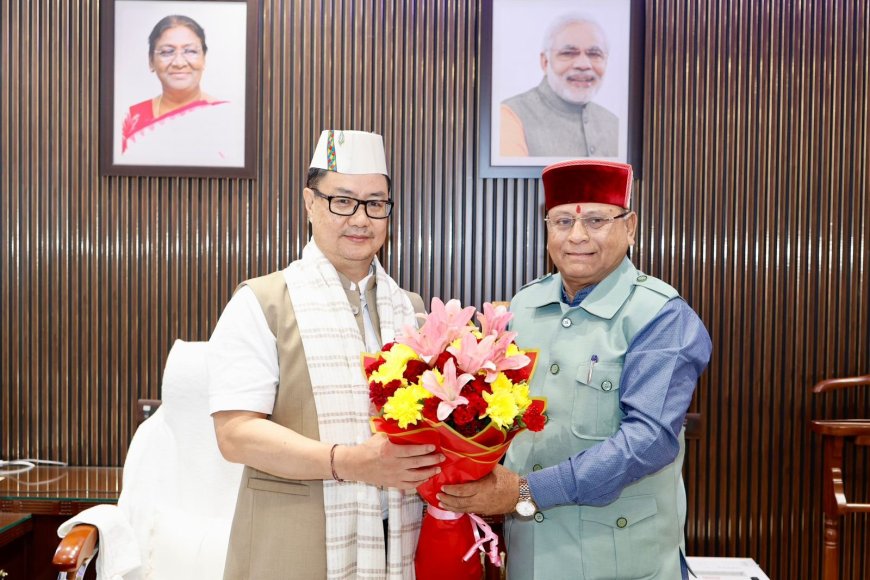 उत्तराखंड के मंत्री खजान दास और किरण रिजिजू के बीच हुई महत्वपूर्ण चर्चा, अल्पसंख्यक कल्याण योजनाओं पर ध्यान केंद्रित