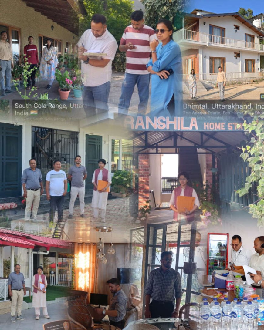 नैनीताल में होम स्टे चेकिंग अभियान: 35 अवैध, 123 बंद, प्रशासन का बड़ा कदम
