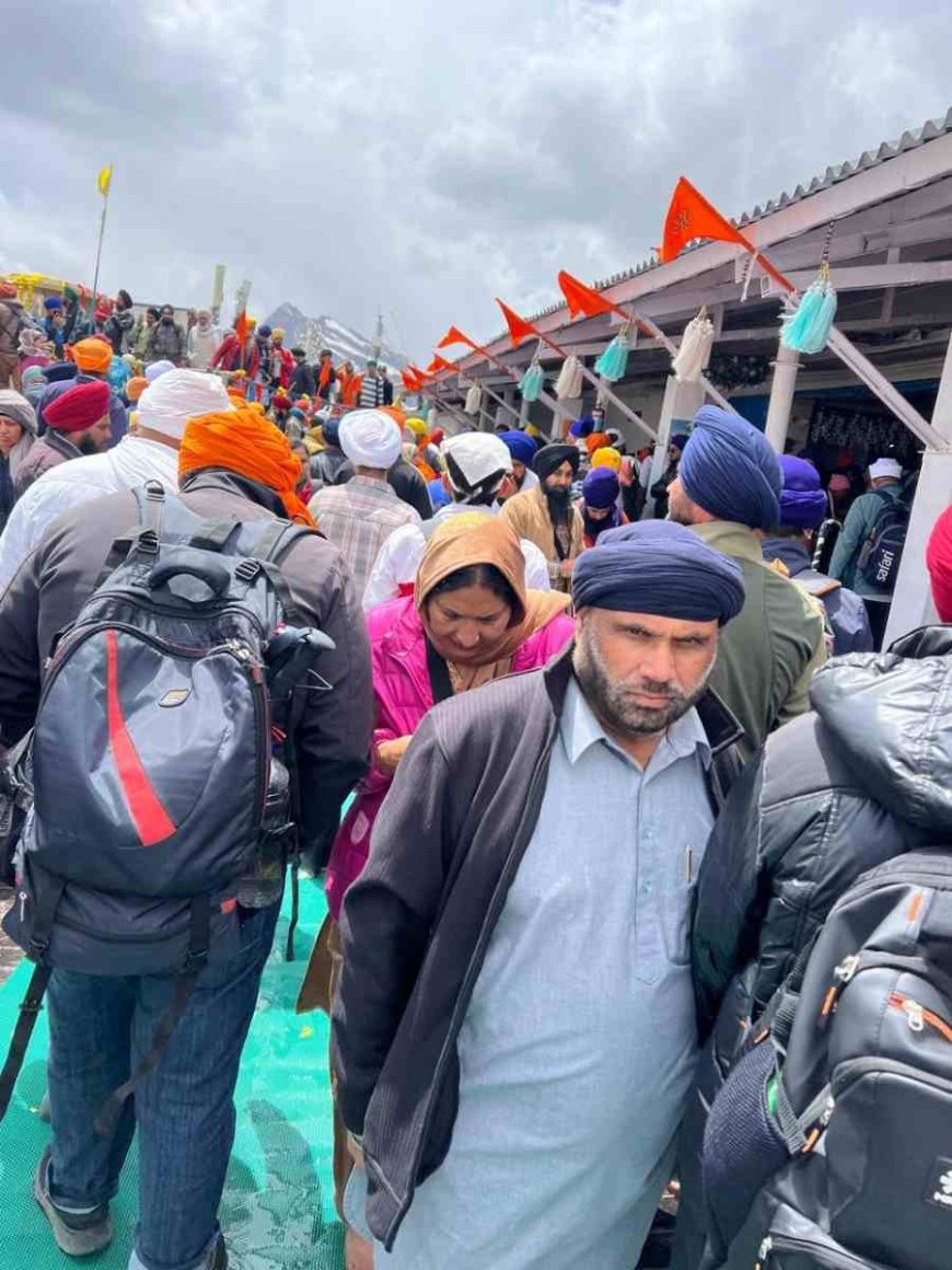 श्री हेमकुंड साहिब के कपाट विधि-विधान से खुले, पहले दिन 6500 श्रद्धालुओं ने लिया आशीर्वाद