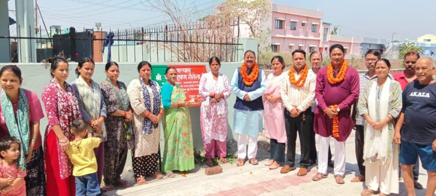 नकरौंदा में 87 लाख रुपये की लागत से आंतरिक सड़कों का निर्माण कार्य आरंभ
