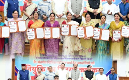 देहरादून में खुशियों का संचार, सीएम धामी ने 276 अभ्यर्थियों को दिए नियुक्ति पत्र