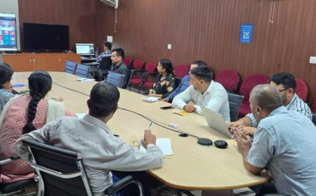 जिले में ई-ऑफिस प्रणाली को सफलतापूर्वक लागू करने के लिए प्रशिक्षण कार्यक्रम आयोजित