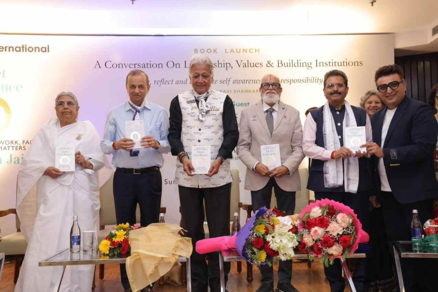 रजनीश जैन की पुस्तक 'Quiet Excellence' का विमोचन: नेतृत्व और जीवन के सर्वोत्तम मूल्यों की शिक्षा