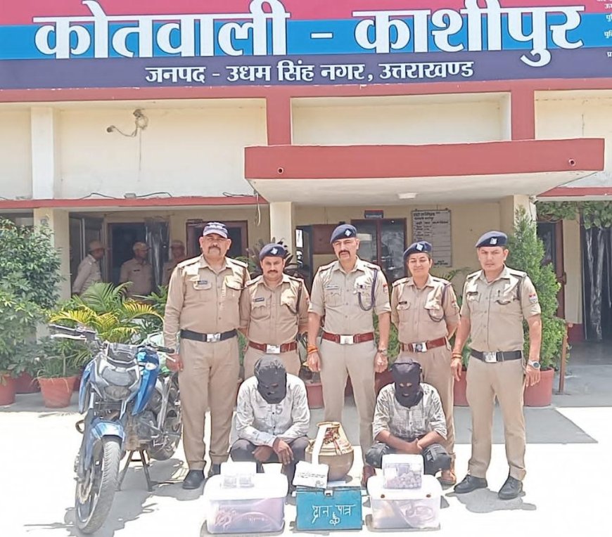 काशीपुर में मंदिर चोरी गिरोह का पर्दाफाश, पुलिस ने बरामद किए धार्मिक सामान