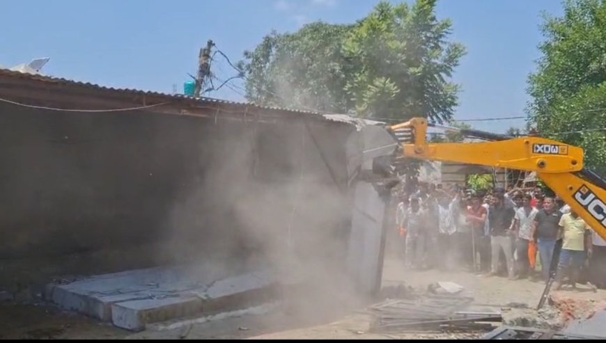 विकासनगर: बैरागीवाला में बीजेपी कार्यकर्ता की मौत से उत्पन्न तनाव; आरोपी के घरों पर बुल्डोजर की कार्रवाई