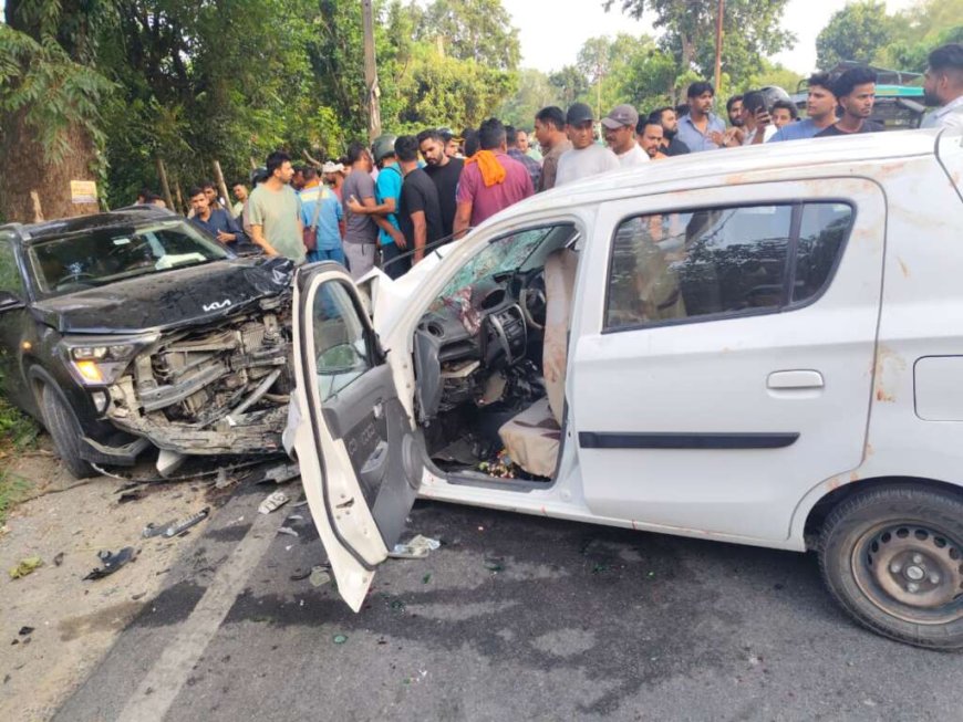 हल्द्वानी: सड़क हादसे में युवक की मौत, दो कारों के बीच हुई भिड़ंत