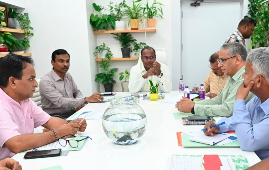 राजनैतिक दलों से SIR पर सुझाव मांगने के लिए मुख्य निर्वाचन अधिकारी ने की बैठक