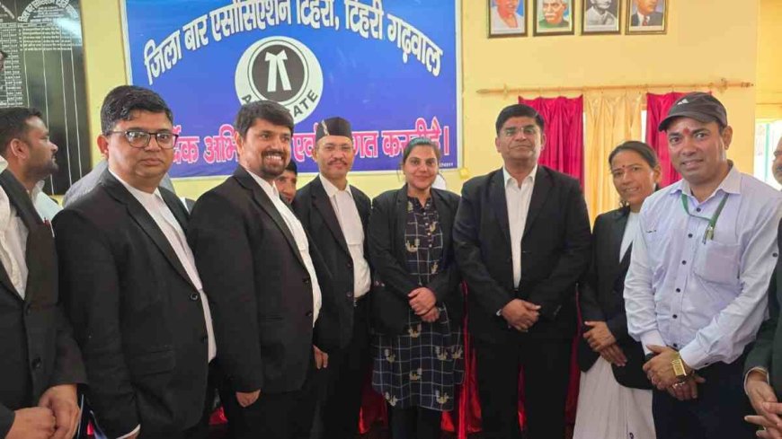 जिला बार एसोसिएशन द्वारा फैमिली कोर्ट के न्यायाधीश अब्दुल कयूंम को भावभीनी विदाई