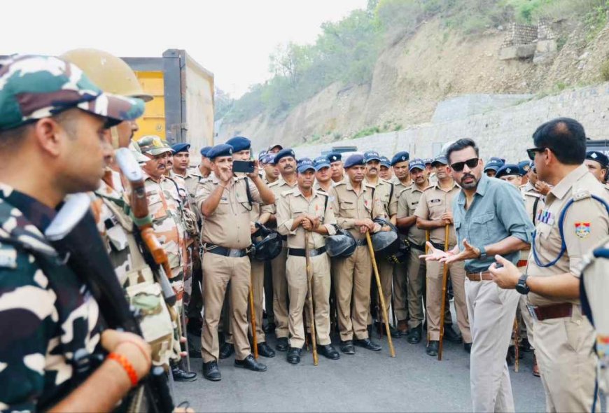 पांवटा साहिब सीमा पर स्थिति सामान्य, निहंग समुदाय और प्रशासन के बीच सकारात्मक संवाद