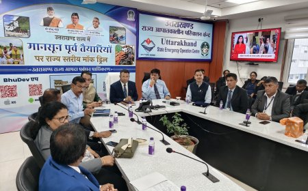 उत्तराखण्ड का आपदा प्रबंधन माॅडल: श्रीलंका के अधिकारियों को भाया, यूएसडीएमए का भ्रमण