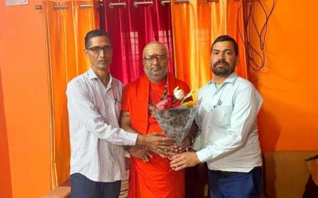 संघ पदाधिकारियों की नृसिंह वाटिका आश्रम में महत्वपूर्ण भेंट, संगठनात्मक मुद्दों पर संवाद
