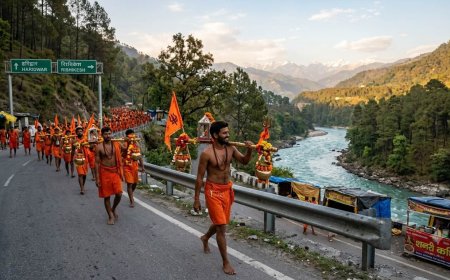 स्वास्थ्य विभाग की तैयारी: कांवड़ यात्रा को सुरक्षित और आसान बनाने के लिए 24 घंटे तैनात रहेंगी मेडिकल टीमें