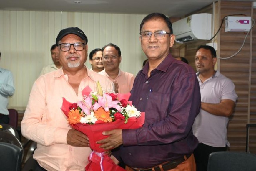 अरुण कुमार सिंह के सेवानिवृत्ति पर पीसी ध्यानी की उपस्थिति में गरिमामयी विदाई समारोह