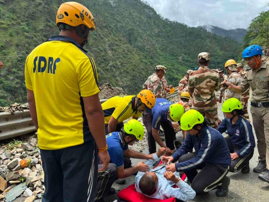 उत्तराखंड में प्रदेशव्यापी मानसून आपदा प्रबंधन मॉक ड्रिल: SDRF और पुलिस की सक्रिय भागीदारी