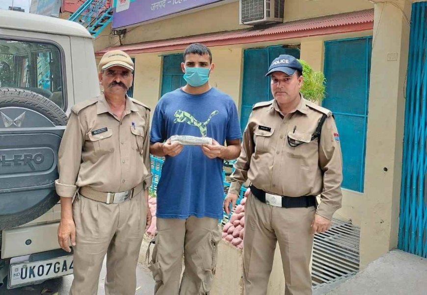 हरिद्वार से हत्या के प्रयास का वांछित आरोपी गिरफ्तार, चाकू बरामद