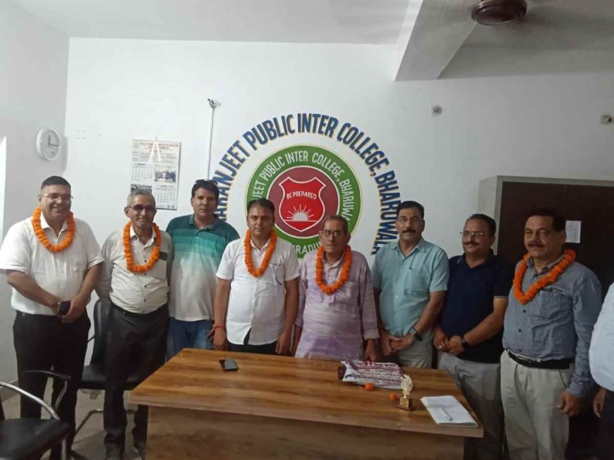 महादेव मैठाणी को भाजपा शिक्षक प्रकोष्ठ के जिला संयोजक बनने पर सम्मानित किया गया