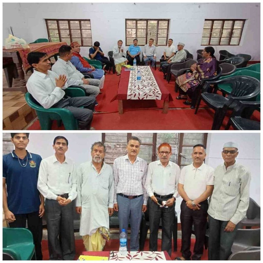 नव दुर्गा मंदिर में भव्य अष्टोत्तरशत श्रीमद्भागवत महापुराण का आयोजन, तैयारियों की बैठक संपन्न