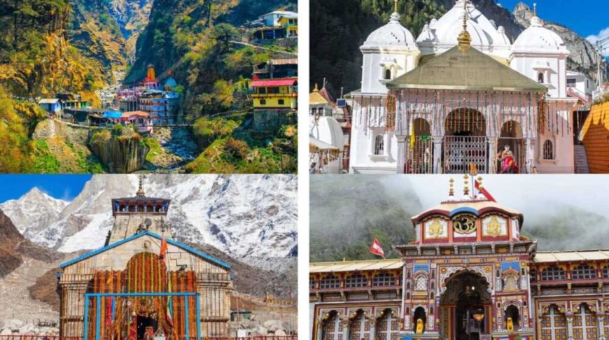 भारी बारिश और भूस्खलन से चारधाम यात्रा रुकी, तीर्थयात्रियों को सुरक्षित रखने के निर्देश