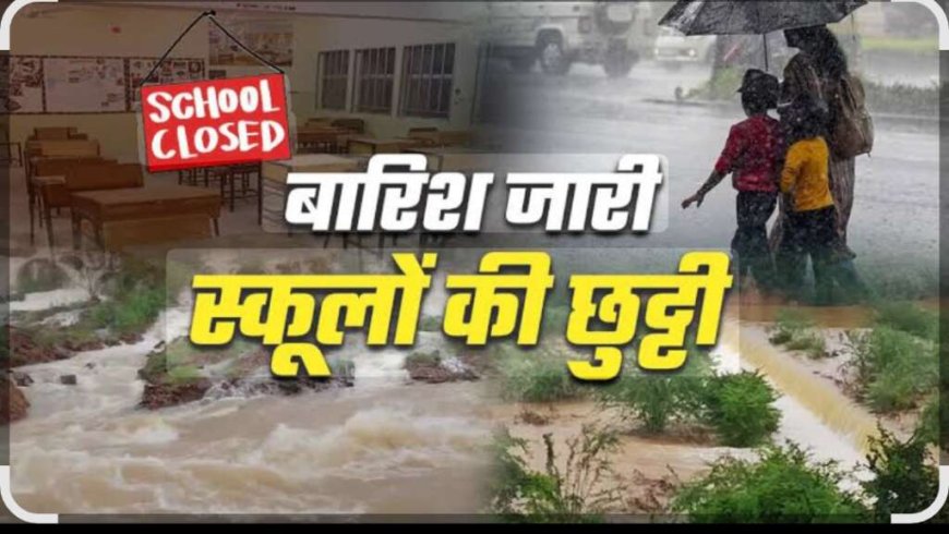 उत्तराखंड में भारी बारिश की चेतावनी: जिलाधिकारी ने स्कूल और आंगनबाड़ी केंद्रों को बंद करने के निर्देश दिए