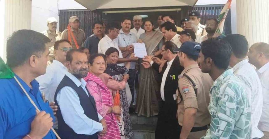 कांग्रेस ने राष्ट्रपति को ज्ञापन भेजकर जंतर-मंतर पर हुए लाठीचार्ज के विरोध में उठाई मांग
