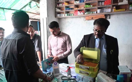 उत्तराखंड में मेडिकल स्टोरों का निरीक्षण: दो दुकानों में अनियमितता, दवा बिक्री पर तीन दिन रोक