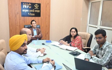 कुमायूं आयुक्त दीपक रावत ने जलापूर्ति योजनाओं पर की महत्वपूर्ण बैठक