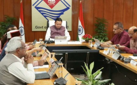 उत्तराखंड: धामी कैबिनेट की बैठक निर्धारित, महत्वपूर्ण निर्णयों पर लग सकती है मुहर