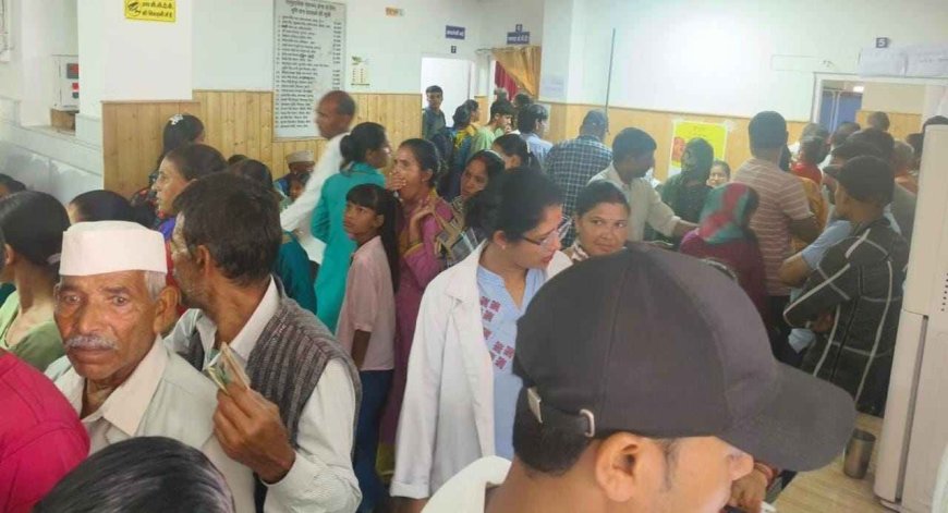 बेलेश्वर में स्वास्थ्य शिविर समाप्त, 1,122 नागरिकों ने लिया फायदा