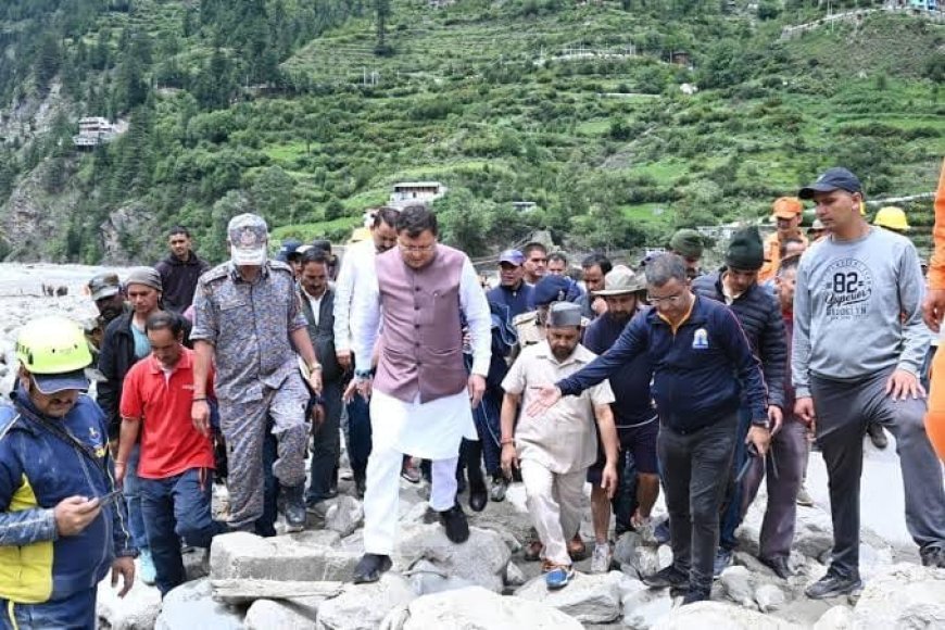 एक साल बाद धराली की बेहतरी, मुख्यमंत्री धामी के नेतृत्व में भागीरथी घाटी का पुनर्निर्माण और विकास