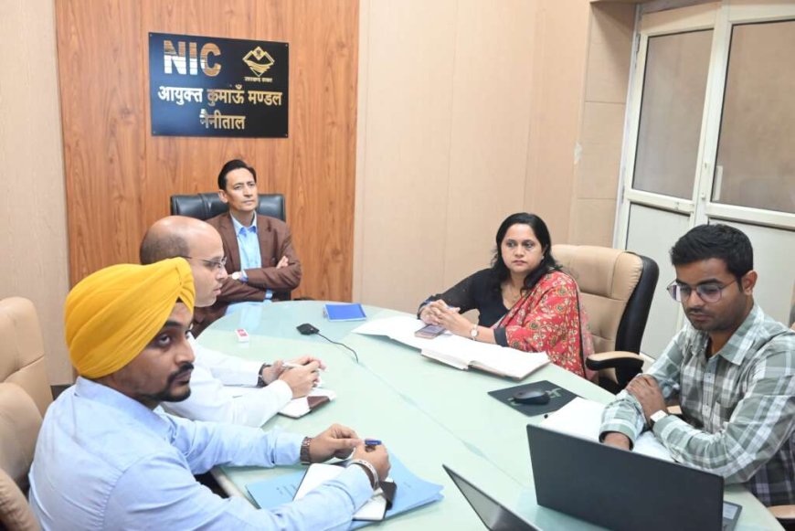 कुमायूं आयुक्त दीपक रावत ने जलापूर्ति योजनाओं पर की महत्वपूर्ण बैठक
