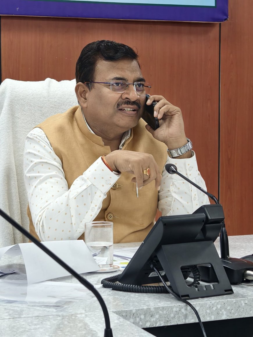 मुख्य सचिव ने मानसून पर की सजीव समीक्षा, 24×7 अलर्ट मोड में रहने के दिए निर्देश
